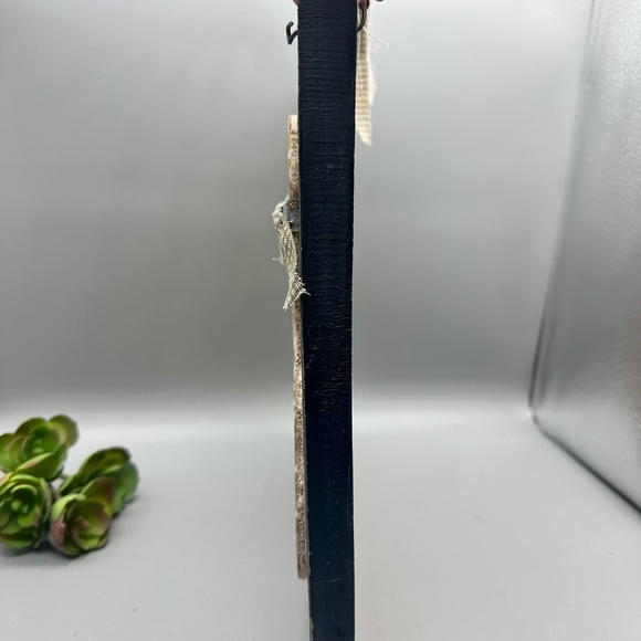 Vintage wooden Winter snowman sign - Picture 8 of 10